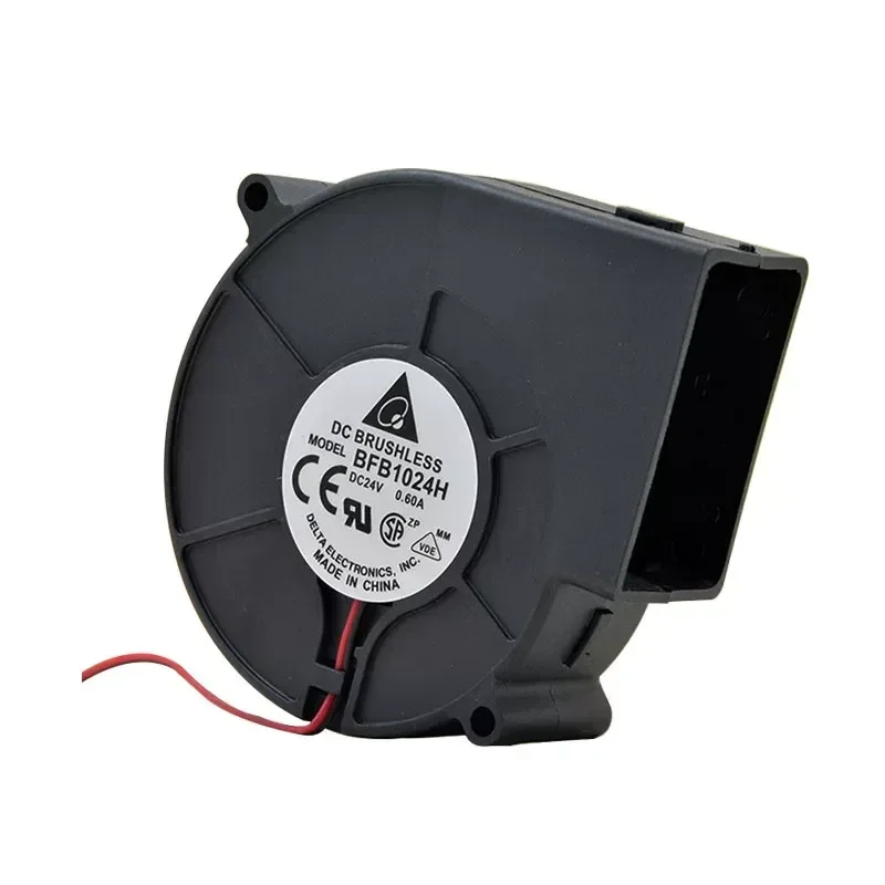 For Delta BFB1024H Blower 24V 0.60A 9733 9cm Turbo Fan with Large Air Volume and Paper Suction