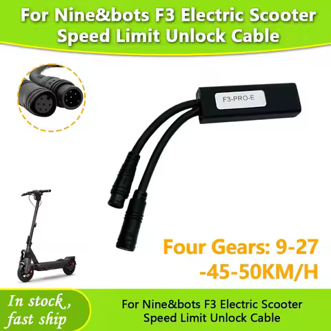Unlock-Speed Controller Four Gears 9-27-45-50KM/H For Nine&amp;botts F3 Electric Scooter Speed Limiter Gear Governor F3 Pro Parts
