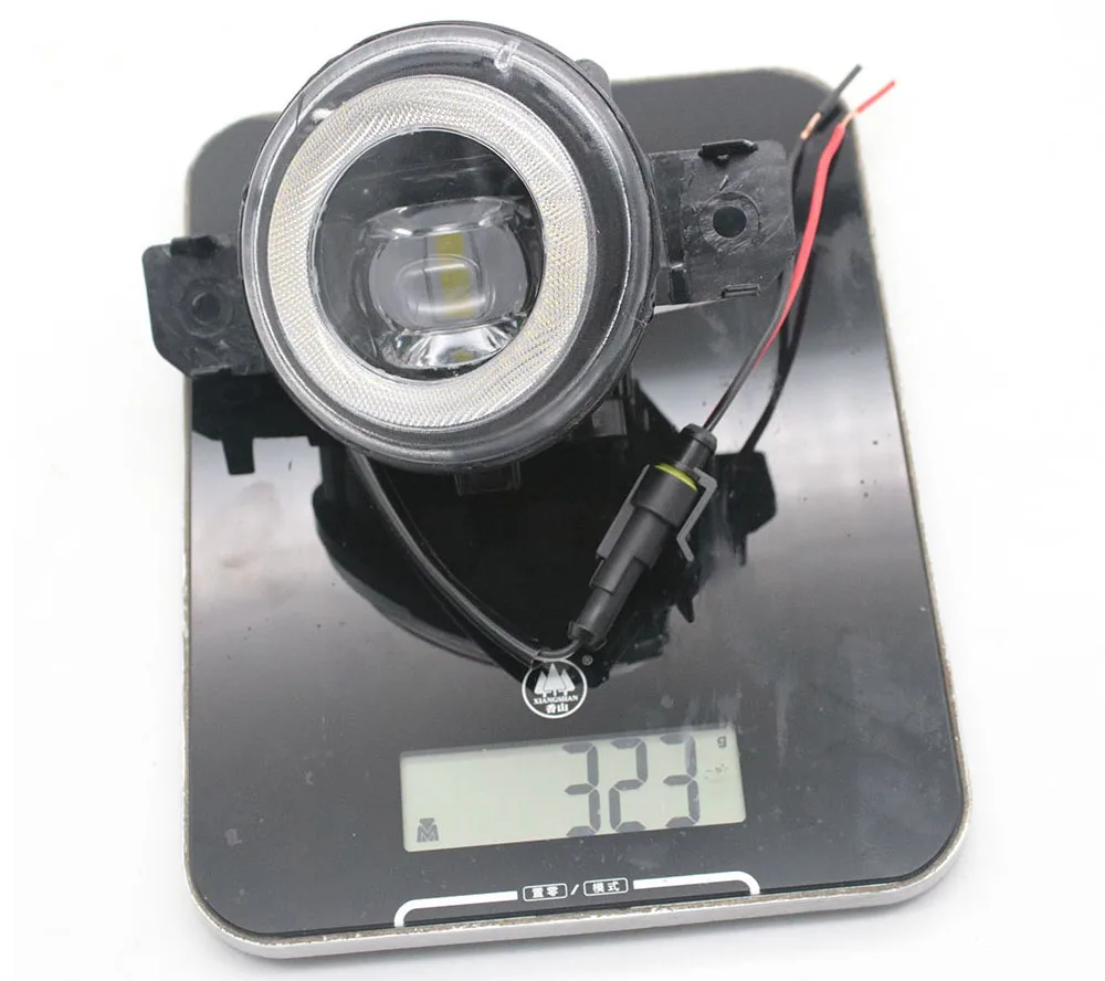LED Fog Lights Assembly for Nissan Pulsar 5-Doors C13 VI 2014 2015 2016 2017 PTF with Clear Lens Angel Eye DRL Car Fog Lamp 30W detail image 18