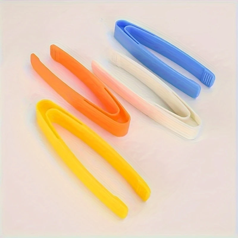 4Pcs Durable Random Color Tweezers Multifunctional Clip for Sports Training Beauty Care First Aid Coordination Learning Auxiliar