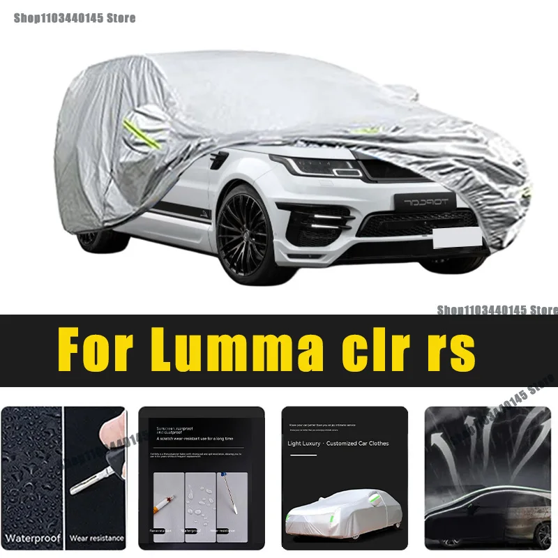 

Full Car Covers Outdoor Sun UV Protection Dust Rain Snow Oxford cover Protective For Lumma clr rs Accessories car umbrella