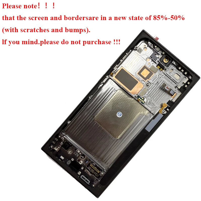 6.8\'\' SUPER AMOLED S928B LCD For Samsung S24 Ultra S928U S928E LCD Display Touch Screen No Frame Digitizer Assembly With Defect