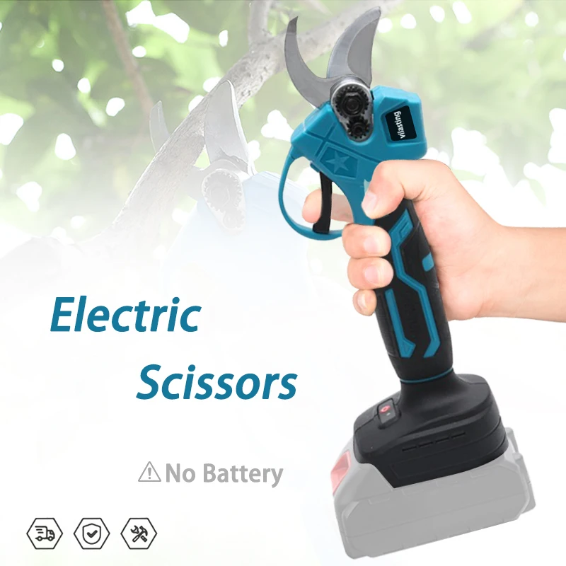 

Brushless Electric Pruning Shears Garden Tool Pruner Cordless Electric Garden Scissors No Battery Fruit Tree Compatible Makita