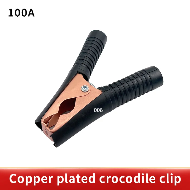 Hot Car Alligator Clips Battery Clamps Crocodile Clip 100A Red+Black