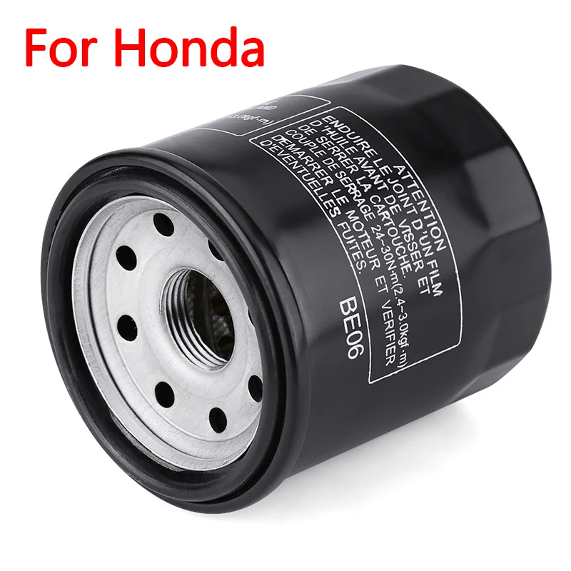 1Pc Motorcycle Oil Filter For Honda CBR600 CBR600RR CBR1000RR NC700 NT700 VFR800 Fuel Delivery Motorcycle Systems Accessories