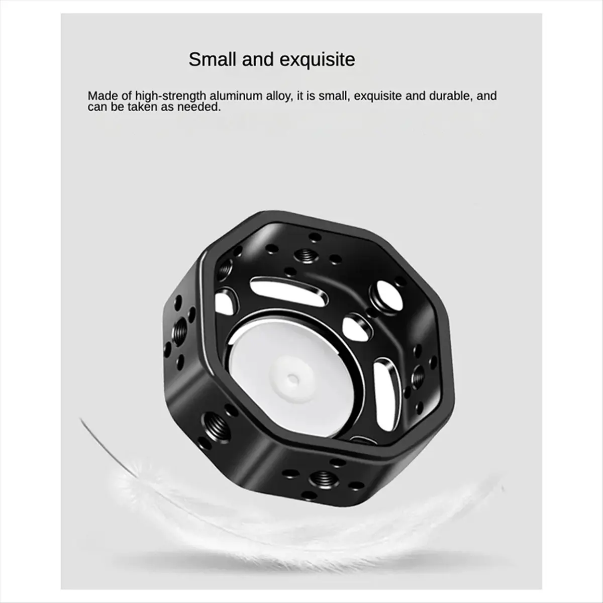 doyme Side Handle for DSLR Camera Cage Video Rig with 1/4 3/8 Threads ARRI Position Pins Universal Quick Release Handgrip