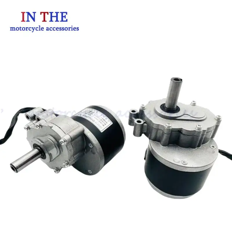 250w 24v 75rpm or 120rpm low speed brush motor, 44mm Longer shaft, Shaft Diameter 17mm , wheel chair used DC gear brushed motor
