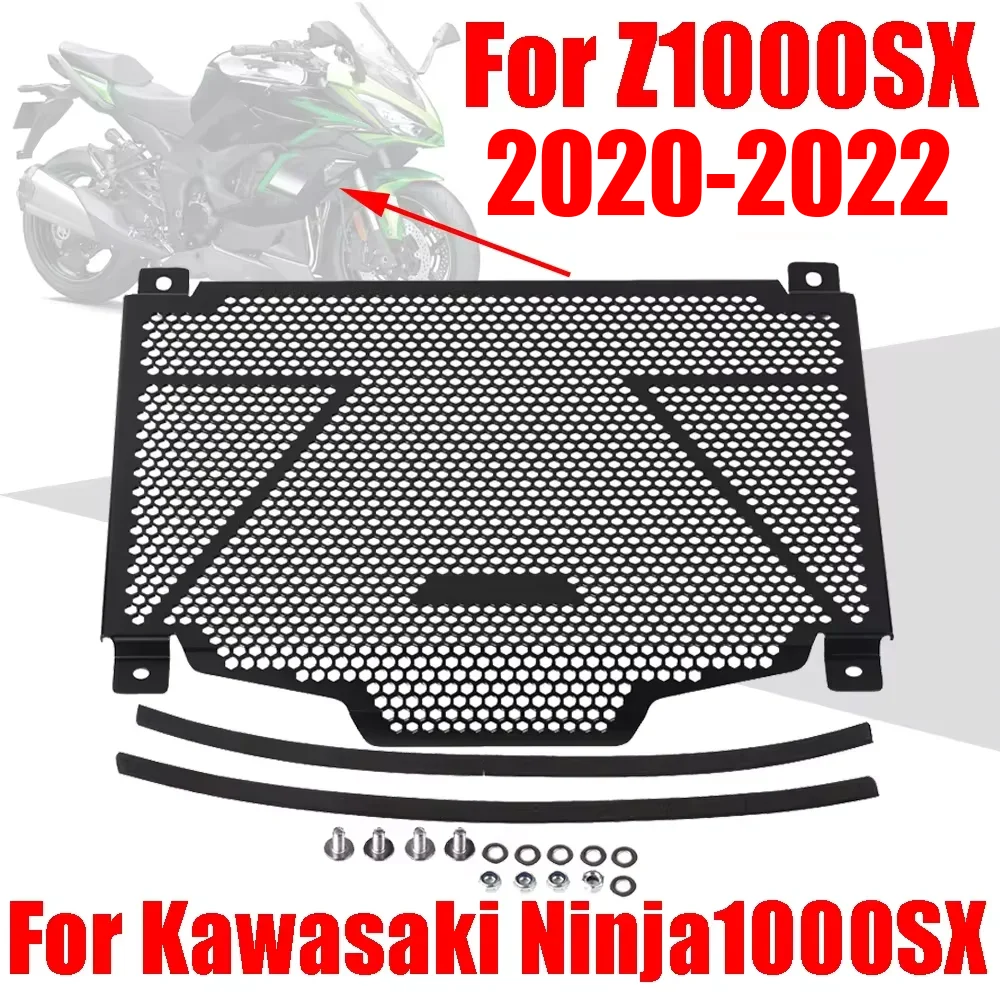 For Kawasaki NINJA 1000SX Z1000SX Z1000 Z 1000 SX 2020 - 2022 Accessories Radiator Grille Guard Grill Protective Cover Protector