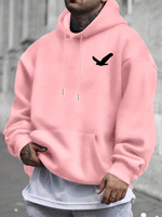 Autumn and winter men's hoodie with kangaroo cuff print, men's casual hoodie, hip-hop outdoor streetwear hoodie