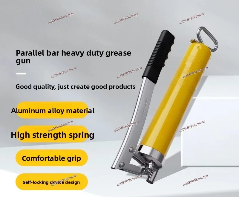 

Parallel bar heavy duty butter gun manual single and double plug labor-saving oil injector