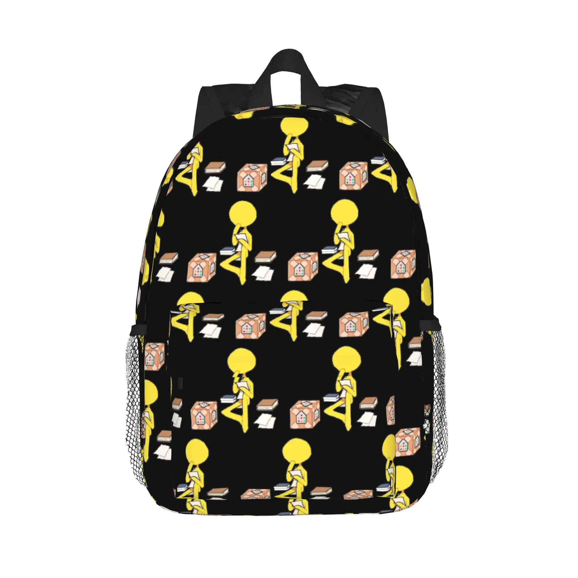 Alan Animation Becker Funny  Backpack Hot Sale Daypack Large Capacity Boys Girls BookBag Shoulder Bags for Men Women School Bag
