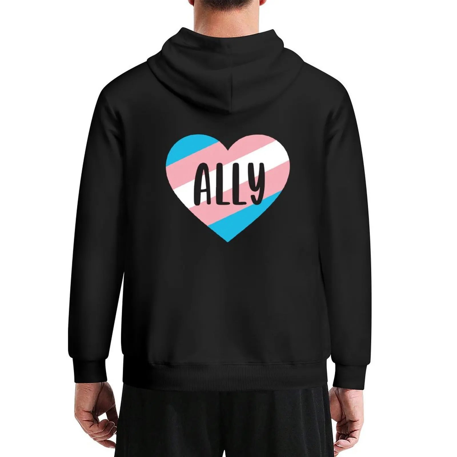 Transgender Flag Ally for Trans Pride Men Women Hoodie men's clothes blouse men's sweat-shirt hoodies for men