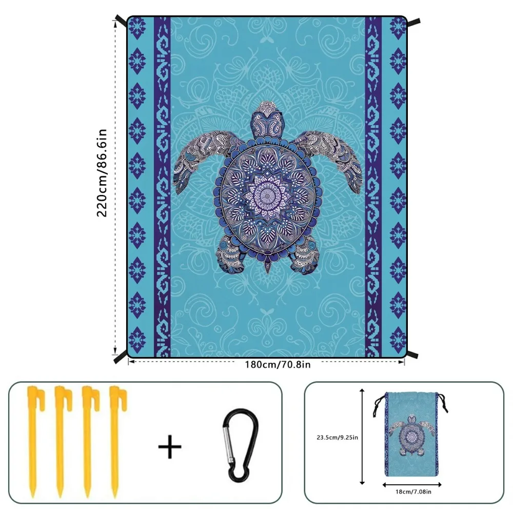 Palm Tree Beach Towel 71x86.6in Sheet Yoga Mat Camping Picnic Blanket Fitness Swim Microfiber Quick-dry Bath Towel Beach Blanket view 4