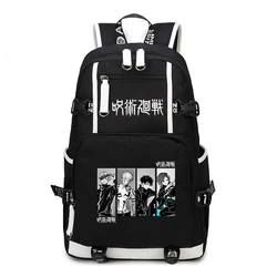 Jujutsu Kaisen anime baskı öğrenci schoolbag gençlik sırt çantası açık seyahat çantası çocuklar okula geri hediye