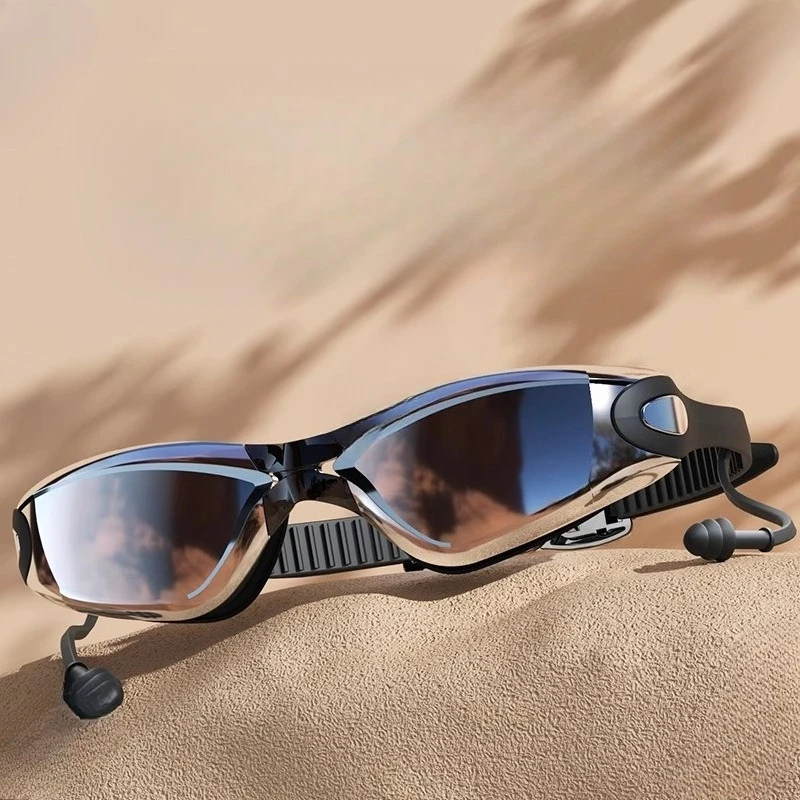 

High definition anti-fog waterproof diving professional set swimming glasses