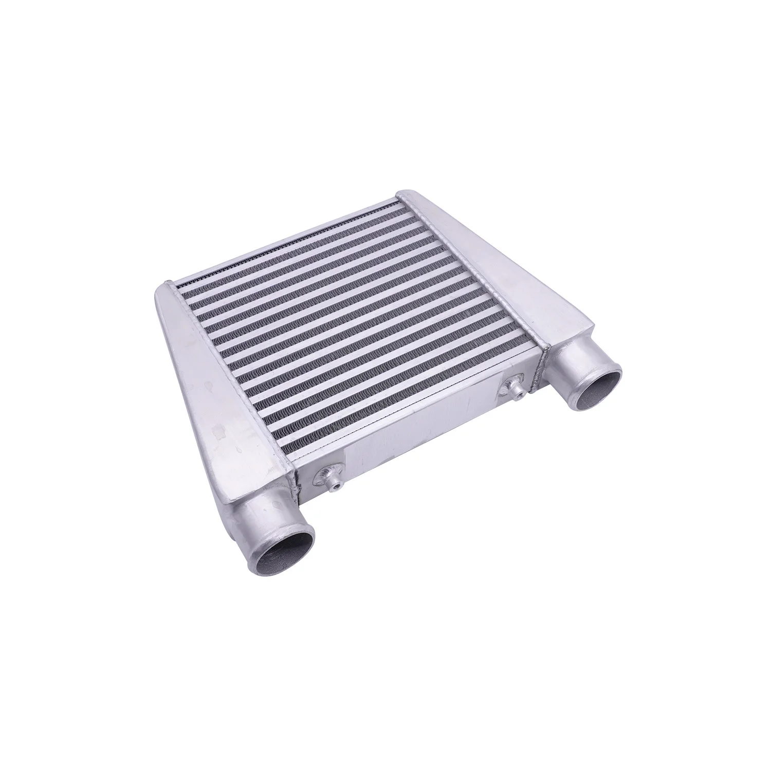R-EP Intercooler Universal 280x280x76mm Aluminum Cold Air Intake Radiator 2.5inch Inlet 63mm Outlet for Turbo Car