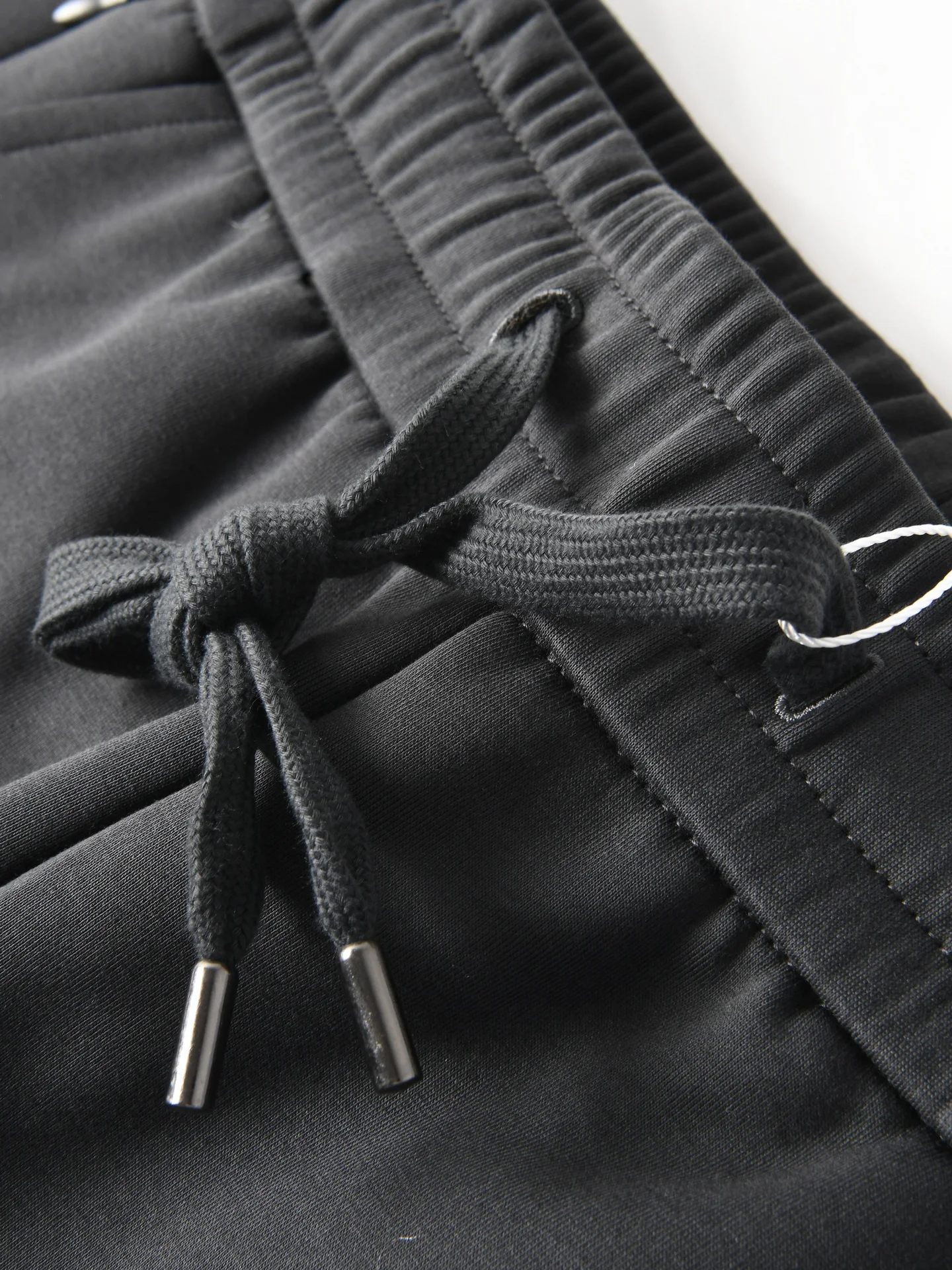 New American Style Double-sided Knitted Thick Cotton Casual Pants Men's Autumn Winter Sports Sweatpants Trendy Loose Straight