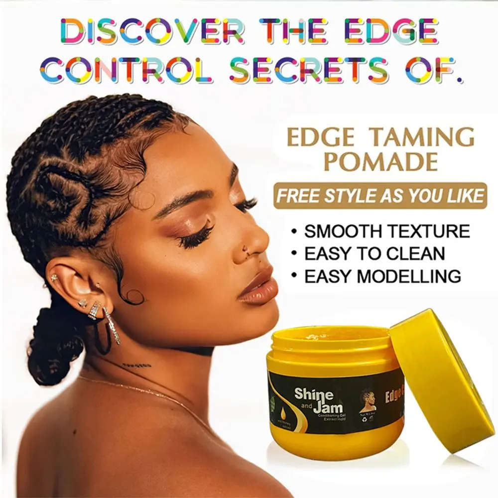 

Fashion Styling Products Shine And Jam Moisturizing And Shaping Dirty Braid Gel Edge Control Hair Wax Hair Gel