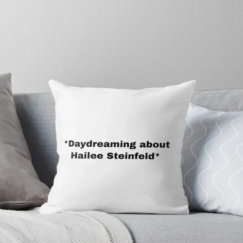 Hailee Steinfeld Throw Pillow Pillow Cases Sofa Decorative Covers Christmas Throw Pillows Covers anime girl pillow