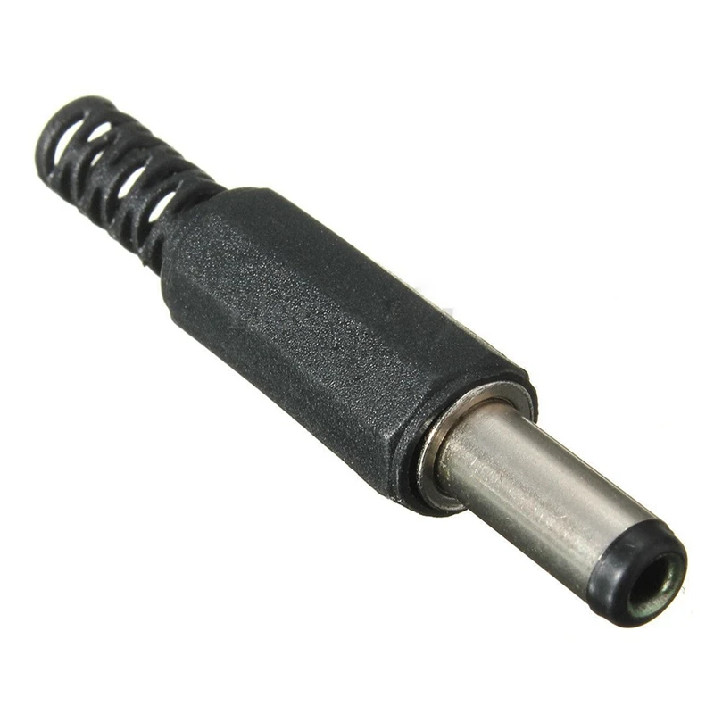 Adaptateur prise d'alimentation CC mâle, connecteur, 5.5mm x 2.5mm, 5 pièces