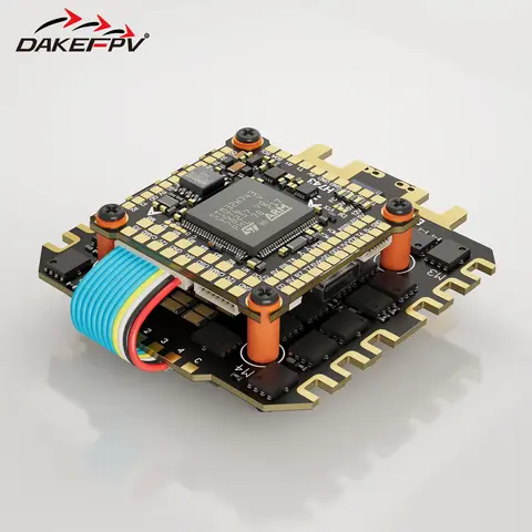 DAKEFPV H743 12S 120A FC 8S 100A BLS 블루제이 ESC H743 비행 컨트롤러 30X30mm RC 스택 (10, 13, 15, 18인치 FPV 레이싱 드론용)