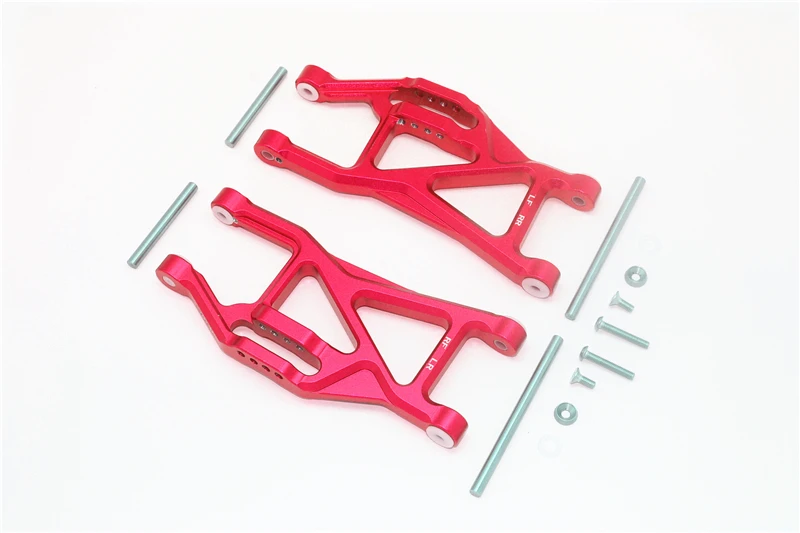 Bracciones inferiores delanteros/traseros de aluminio GPM para TRAXXAS 1/10 Maxx Maxx slash