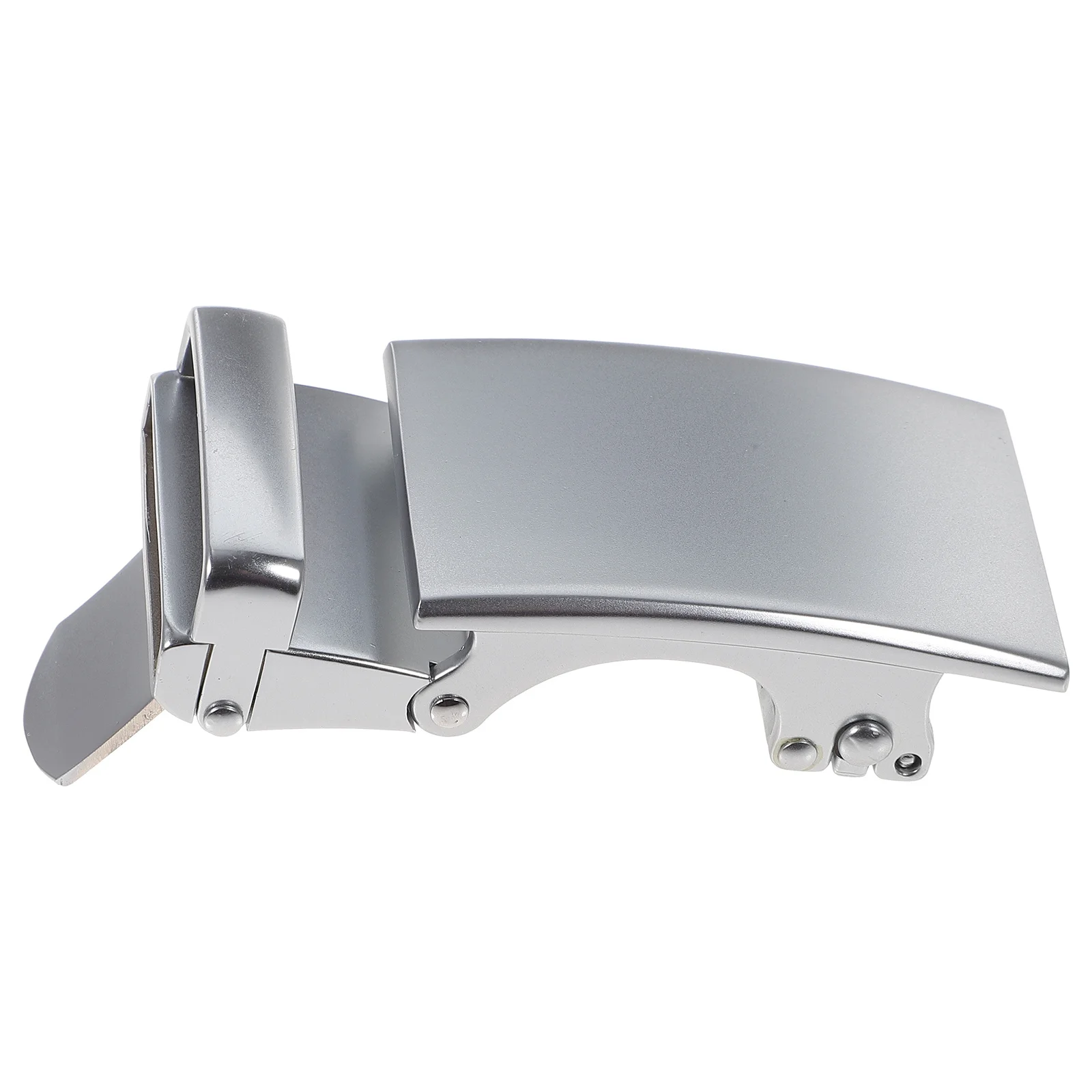 مشبك حزام أوتوماتيكي للرجال فستان رسمي بحزام بني سهل الاستخدام وسقاطة من خليط معدني متين يناسب الأحزمة مناسبة العمل #6