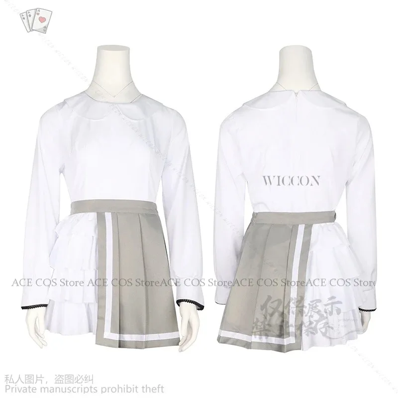 

NewAnime Game Hoshizora Tetsudou To Shiro No Tabi Kazamata Neri Cosplay Costume Lolita Woman Lovely Halloween Carnival Suit Wigs