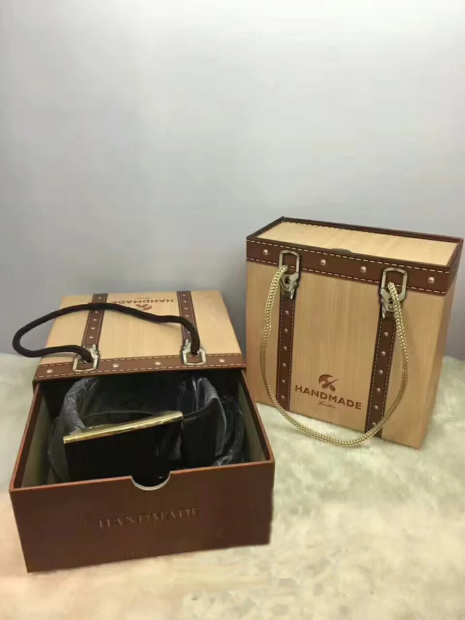 Private Customized Handmade Genuine Leather Belts For Men Luxury Western Cowboy Belt for Jeans Wide Holes Gift Box Packaging