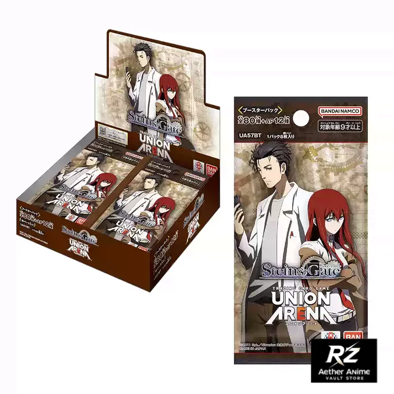 UNION ARENA Official Steins Gate Collectible Card Cartoon Okabe Rintarou Card Anime Merchandise Trendy Toy Japanese Version