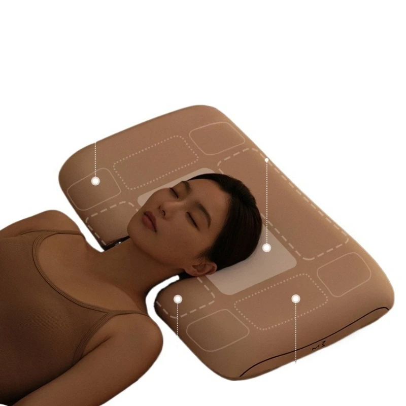 低反発メモリーフォーム枕、睡眠を助ける頸椎サポート枕、大人用枕芯