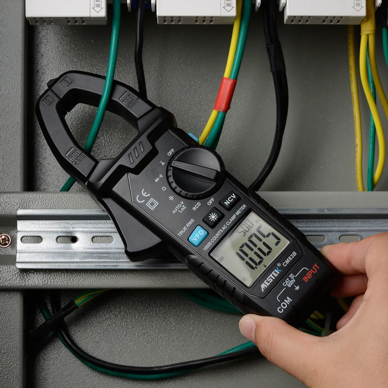 

Цифровой мультиметр Stable CM83B True RMS, тестер напряжения переменного/постоянного тока, автоматический выбор диапазона, измерение VFD, емкости, NCV, амперметр переменного тока 600А