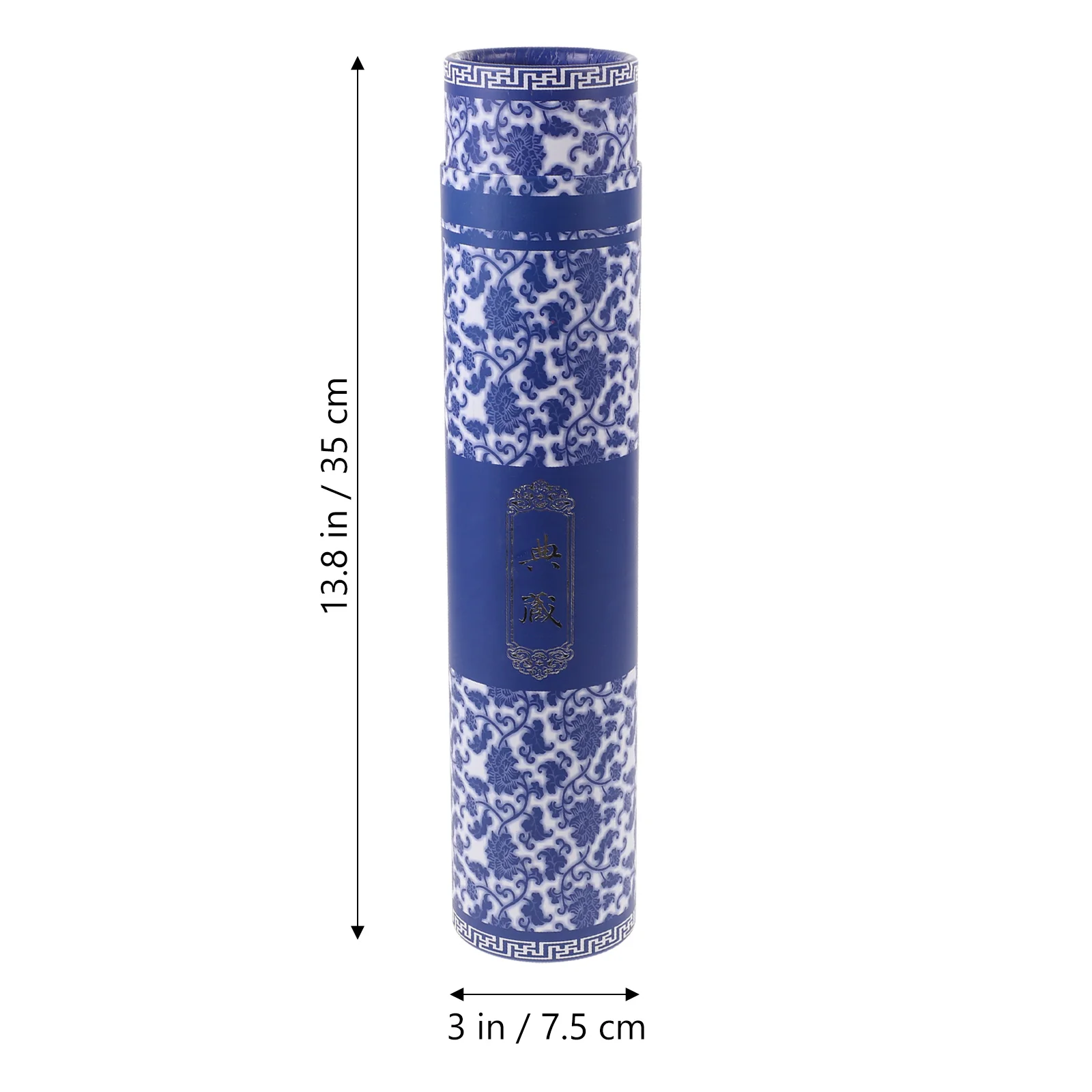 Large Cylindrical Document Tube for Posters Blueprints Artwork Telescopic Waterproof Secure Shipping Storage Case