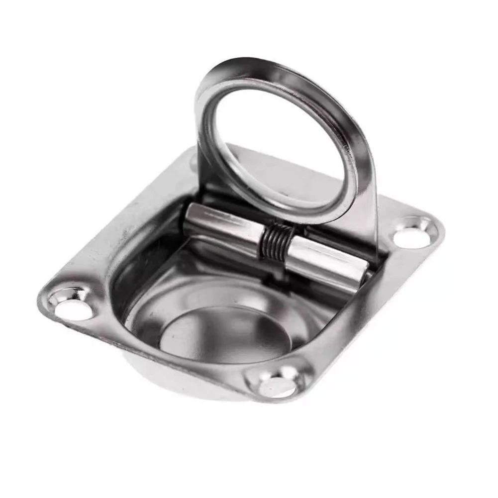 Boat Access Storage Access Marine Handle Boat Lift Handle 304 Stainless Steel Easy Access Recessed Mounting Holes