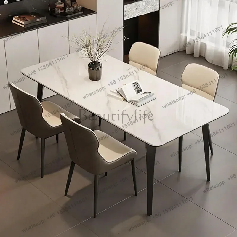 ld Writing Luxury Dining Table Kitchen Restaurant  Modern Dining Table Designer Mesas De Jantar Commercial Furniture