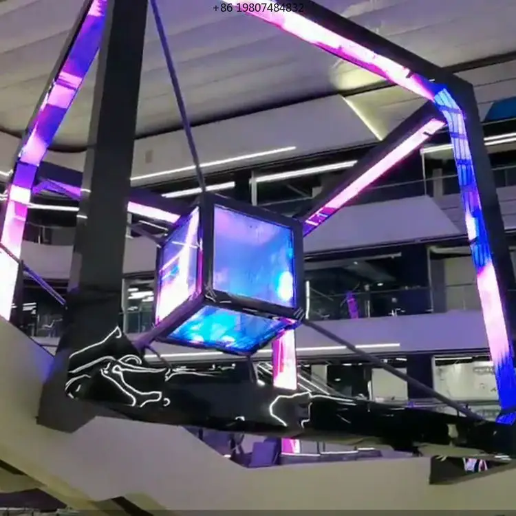 

Transparent LED Video Advertising Digital Poster High Transparency Fast Installation Indoor LED Film Screen 8mm Pixel Pitch