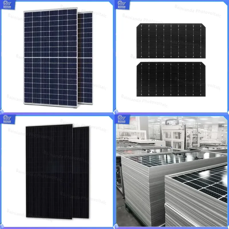 LONGi HiMO X6 625W Solar Panel LR7 72HTDR Guardian Double Glass Bifacial PV Module High Efficiency Monocrystalline Solar