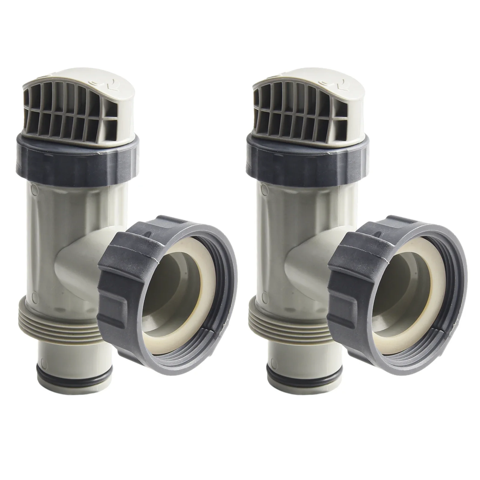 2pcs Pool Plunger Valve For Intex 10747 Large Pool Plunger Valve Assembly Filter Pump Shut Off Valves Pool Accessories