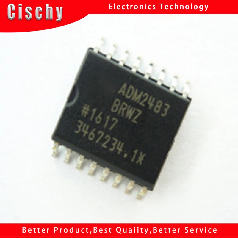 

1PCS ADM2483 ADM2483BRWZ RS-485/RS-422 SOP-16