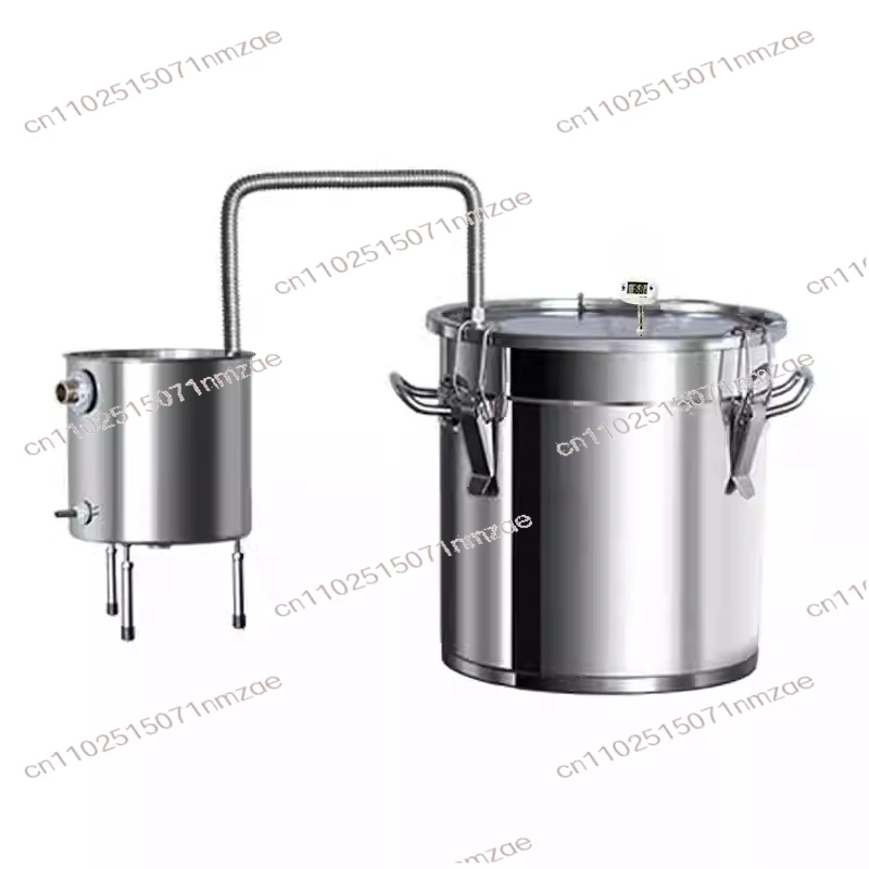 Laboratory Use Household Small Distiller Essential Oil Distillation Equipment Pure Dew Extractor 12L