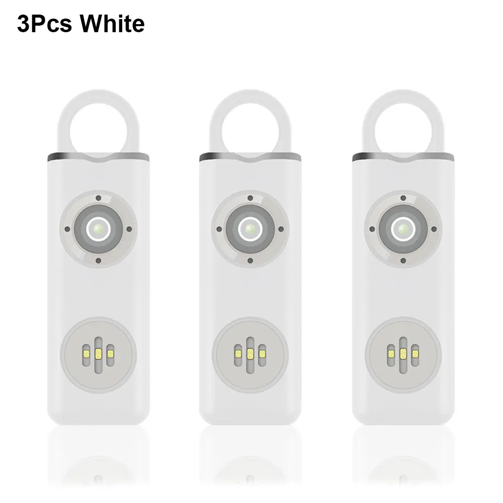 Awapow Persoonlijke Verdediging Alarm 130db Met Led Licht Oplaadbare Zelfverdediging Vrouw Veiligheid Alarm Sleutelhanger Nood Anti-Aanval