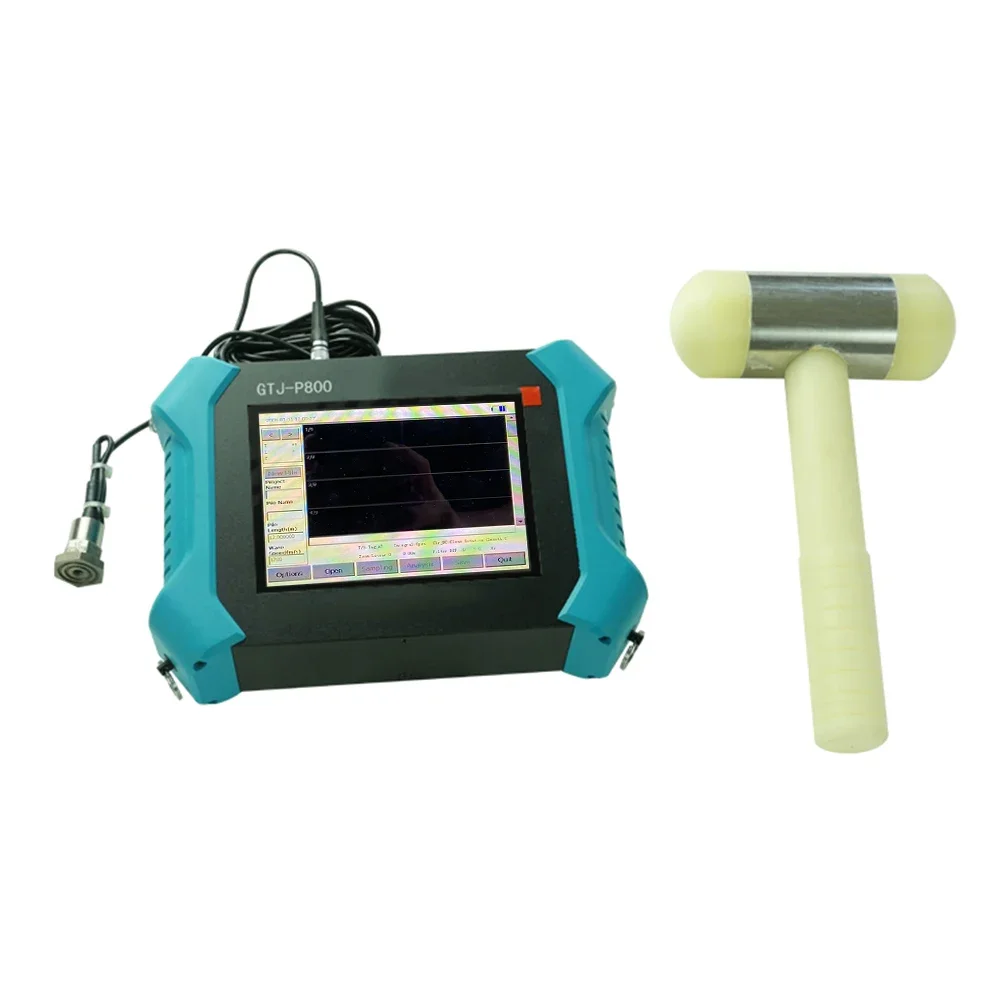 High Precision Testing Equipment Intelligent Sonic Integrity Test Tdr2 Ndt Procedure Pit Pile Integrity Tester