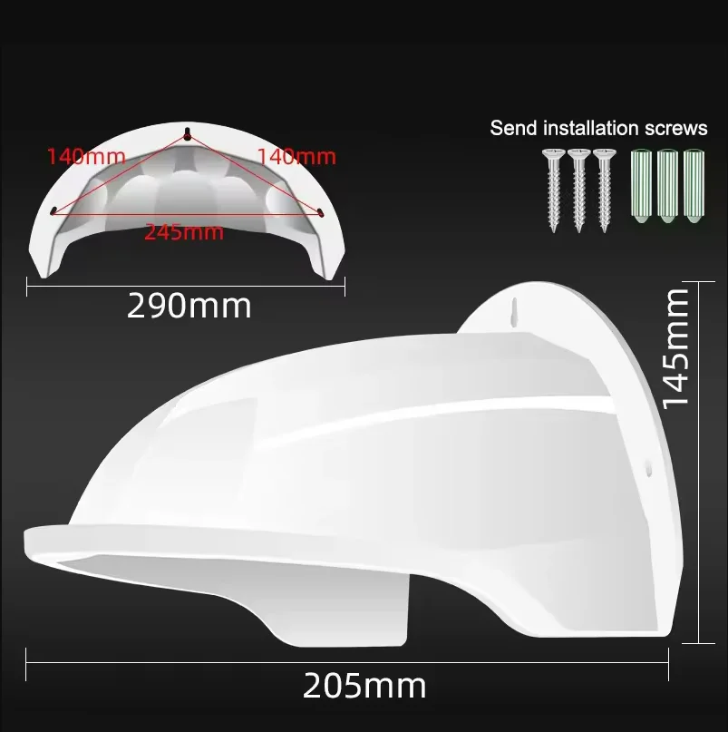 Outdoor Security Camera Weather Shield Waterproof Dustproof UV Protective Cover for CCTV Bullet Dome Home Surveillance Accessori
