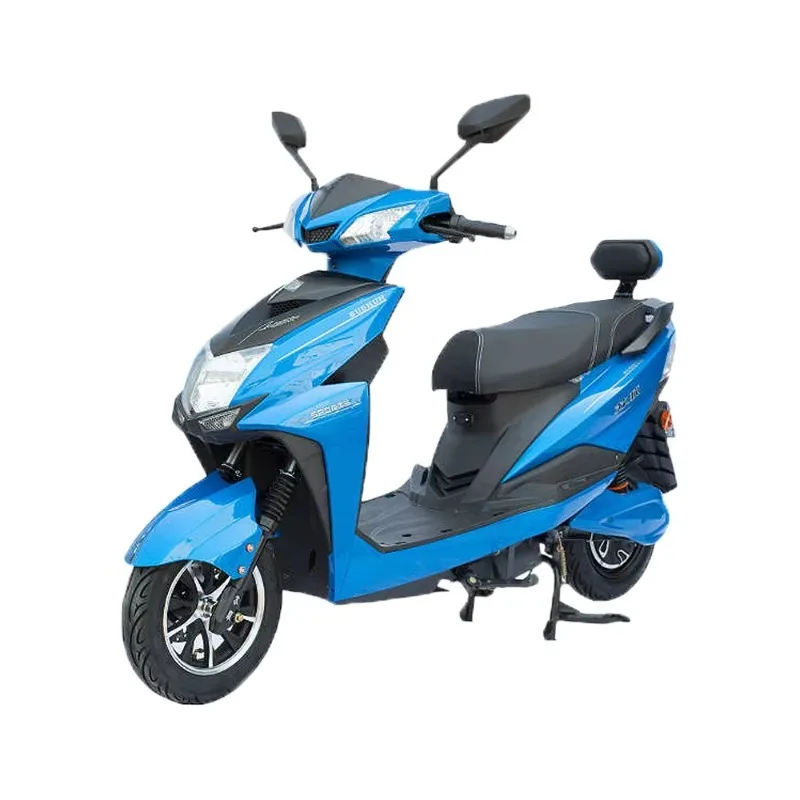 

2025 New Style Factory Wholesale High Speed 40 - 60km/h 1200W Adult 2 Wheel 60V Electric Motorcycle Scooter Moped With Pedal