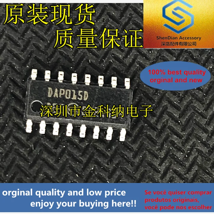 10pcs only orginal new DAP015D SOP-16 DAP015 LCD power management chip SMD package IC best item