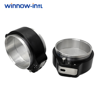 2.5/3/3.5/4 Inch New Design HD Clamp Aluminum Black HD Pinless Clamp Assembly Tubing HD turbo charger connection Quick release
