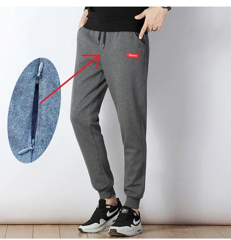 Mens Open Croth Zippers Hole Sexy Costumes Male Clothes Outdoor Sex Pants Spring Summer Autumn Winter Hot Sexy Trousers with