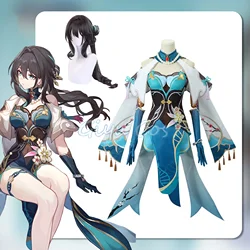 Rruan Mei Cosplay Costume Honkai Star Rail Carnival Uniform Anime Halloween Costumes Game