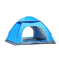 Cheap fully automatic folding 3-4 people beach simple quick open two person camping outdoor tent