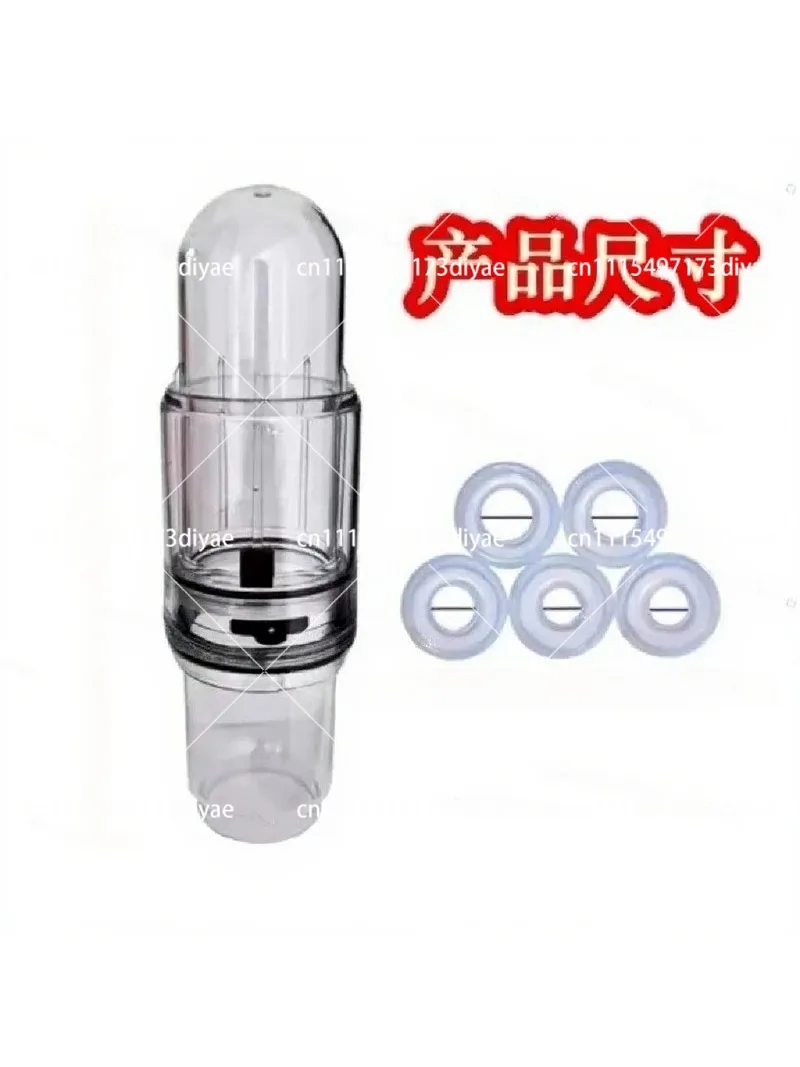 Handheld Negative Pressure Vacuum Device for Body Cleaning and Skin Texture Improvement
